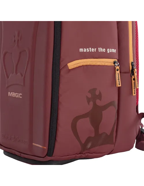 Rucksack Black Crown Magic Bordeaux/Gold
